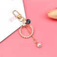 thumbnail image 4 of Pendentif Keychain Faux Pearl: Heart Round Fashion Sac à main Porte-clés Charm, 4 of 9