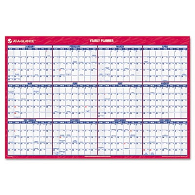 At-a-Glance Recycled Paper Vertical/Horizontal Wall Calendar AAGPM21228