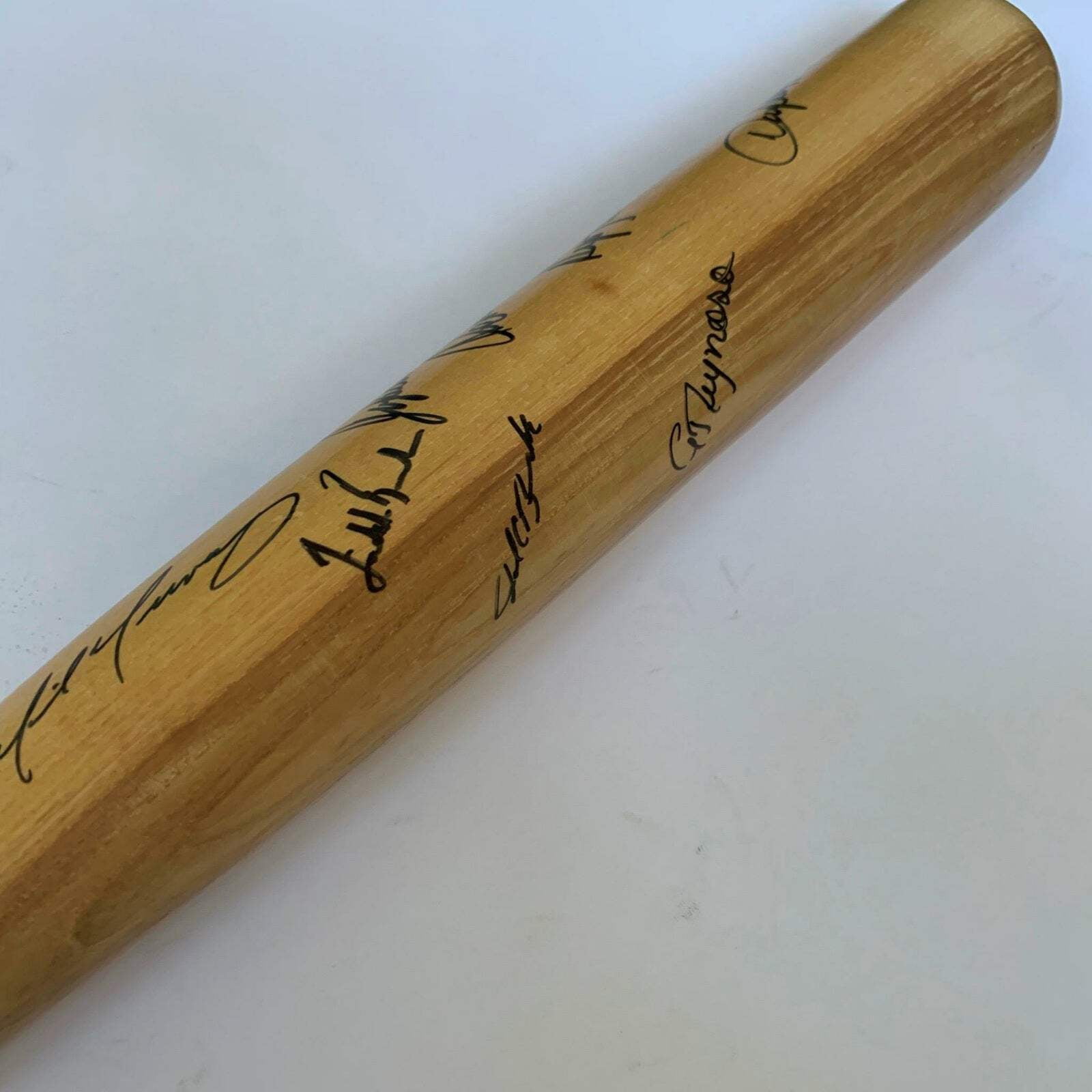 1993 Colorado Rockies Inaugural Season Team Signed Baseball Bat JSA COA