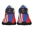 thumbnail image 5 of Filipino American flag Shoes Sneakers for Women Men Black Size 10.5, 5 of 7