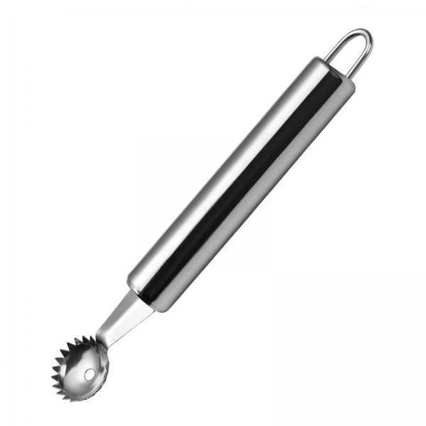 Removedor de hojas de tallo portátil, paquete de 2-4, colgante, duradero, de acero inoxidable 2 piezas