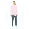 thumbnail image 5 of ACTIVE UNIFORMS Women's Long Sleeve Turtle-Neck T-Shirt Under Scrub (Pink, 3X-Large), 5 of 5