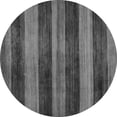 thumbnail image 1 of Ahgly Company Indoor Round Abstract Gray Modern Area Rugs, 6' Round, 1 of 4