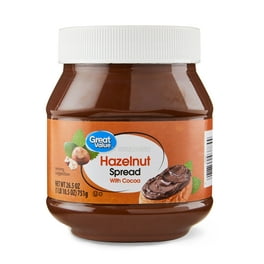 Nutella - Hazelnut Spread with Skim Milk and Cocoa, 2.2 lbs (1kg)-Plastic
