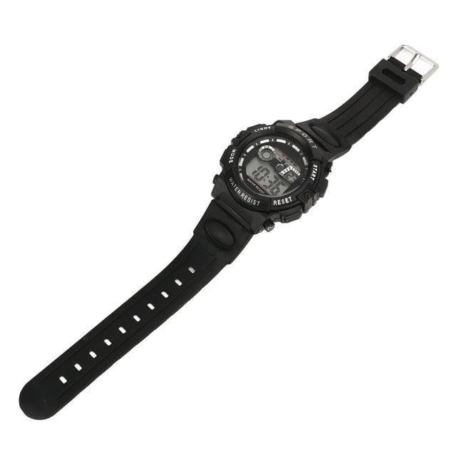 Men Electronic Watch, Multi Functional Digital Sports Watch WR50M Waterproof Wrist Watch with Luminous Light Alarm for Swimming Running