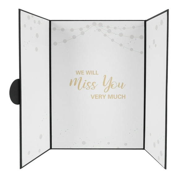 unbranded  Graduation Congrats Cards Presents Party Farewell Retirement Decorations Coworker Goodbye Black