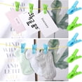 thumbnail image 3 of Pack of 2 Rotating Storage Bag with 24 Plastic Clips, Washable Utility Clothes Pegs,Windproof Laundry, 3 of 5