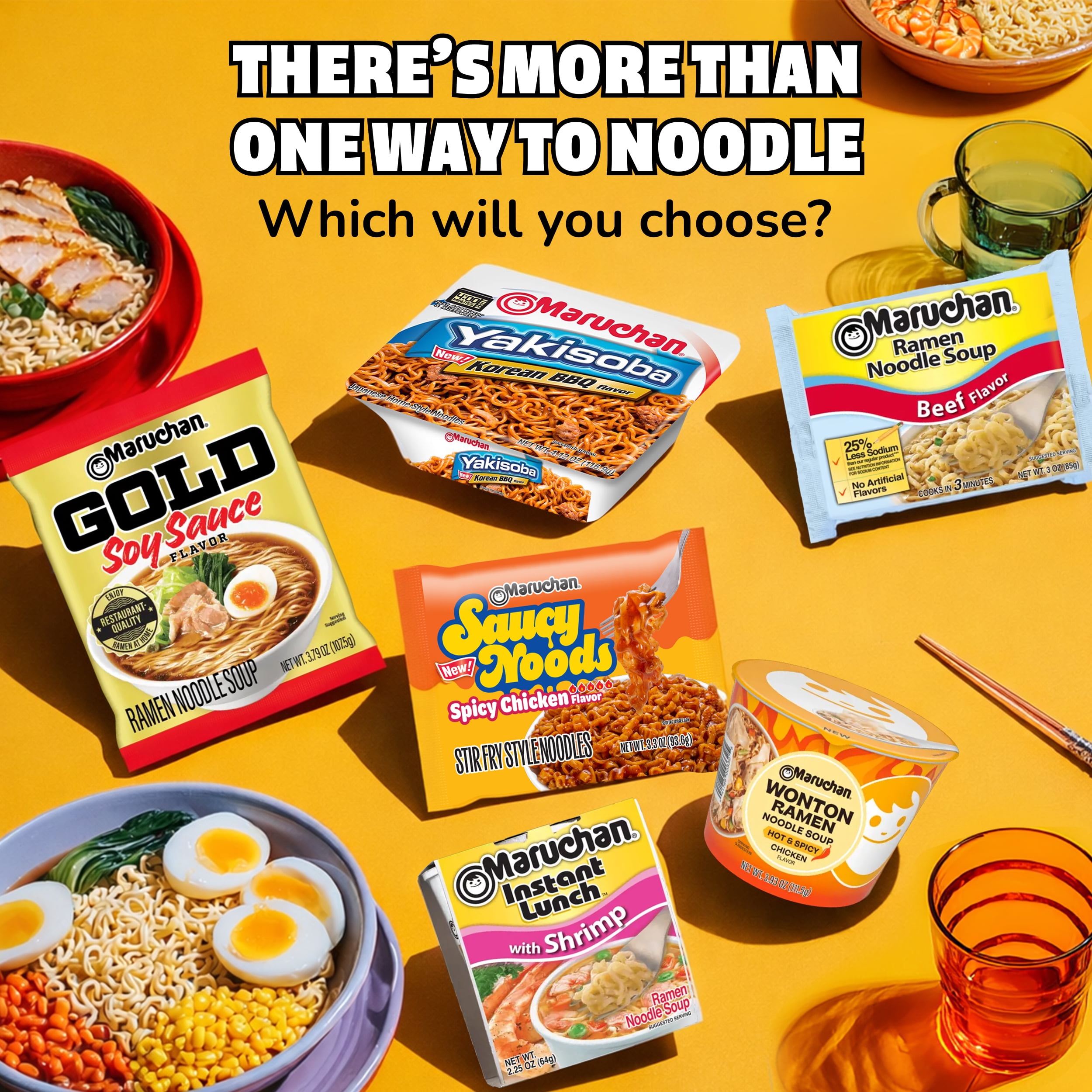 Maruchan Instant Lunch Ramen Noodles, Flamin’ Hot® Flavored Chicken Flavor, 2.25 oz Cup