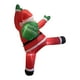 thumbnail image 4 of Inflable Santa Ornamento Navidad Colgante LED Bolsa Regalo Diseño Poliéster Resistente adecuado para patio jardín porche hogar festival fiesta, 4 of 9