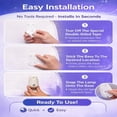 thumbnail image 6 of Self Cleaning UV Toilet Sanitizer Light & 6 Colors Night Light, Rechargable Clean Lights for Seat, Dimmable Toilet Bowl Light Bathroom Night Lights Motion Activated, 6 of 6