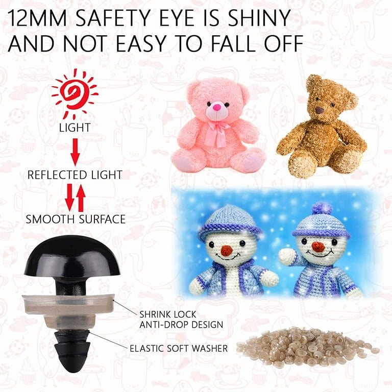 Safety Eyes 12mm – Tina's Love of Crochet