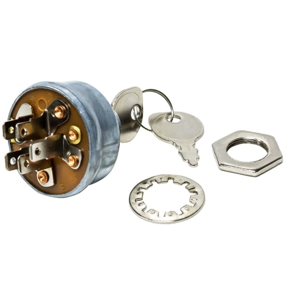 Ignition Switch for John Deere 65, 66, 68, S80, S82, S92 Riding Mower with Keys