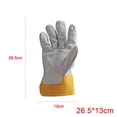 thumbnail image 3 of Gants de Soudage Robustes Résistants au Feu Soudeur Protecteurs Résistants aux Hautes Températures 26.5x13cm, 3 of 7