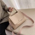 thumbnail image 2 of Ladies Casual Big Bags 2022 New Style Ladies Bags Fashion Handbags Solid Color Leather Ladies Bags Designer Style Women's Bags Khaki, 2 of 6