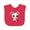 Fuchsia, variant on Inktastic Goth Bunny Boys or Girls Baby Bib