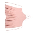 thumbnail image 2 of Delantal de lino y algodón para mujer, vestido de florista envolvente para hornear y tareas domésticas (rosa nude), 2 of 8