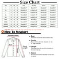 thumbnail image 2 of Buigttklop Women Color Horn Buttons Cardigan Padded Hooded Coat Jacket Overcoat, 2 of 4