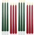thumbnail image 1 of Candles LPUSA, cónico navideño, 30 cm, sin perfume, sin humo, 12 unidades, 1 of 6