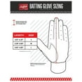 thumbnail image 3 of Guardian Baseball 5150 Batting Gloves Leather Flexfit - Youth - 2 Pieces, 3 of 6