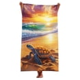 thumbnail image 2 of purcolt Beach Towel for Adults & Kids, Extra Large Quick Dry Absorbent Microfiber Oversized Lightweight Thin Towels for Vacation Beach Pool Swimming, 30"x60", 2 of 9