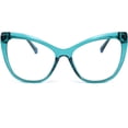 thumbnail image 1 of FEISEDY Trendy Cateye TR90 Blue Light Blocking Spring Hinges Computer Glasses Women B2676, 1 of 6