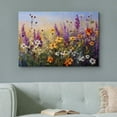 thumbnail image 2 of PixonSign Canvas Print Wall Art Rustic Countryside Wildflower Garden Nature Wilderness Illustrations Modern Art Botanical Floral Farmhouse/Country Relax/Calm/Cozy for Bedroom - 24"x36", 2 of 5