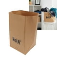 thumbnail image 4 of Paper Bag, Pretty Design Durable Foldable Washable Wide Application Planter Bag Home Decor  For Room Small Size HEY Pattern,Medium Size Heart Pattern,Large Size Bondour, 4 of 8