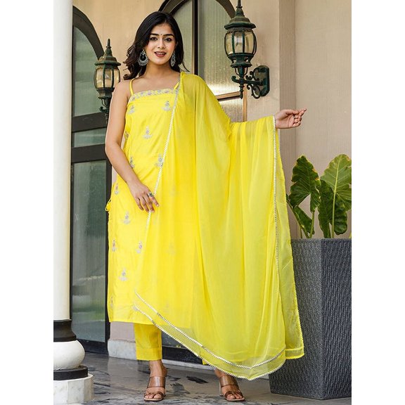 Yellow Kurta Set