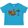 thumbnail image 3 of Inktastic Christmas Santa Express Train to the North Pole Boys or Girls Toddler T-Shirt, 3 of 5
