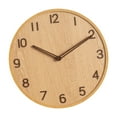 thumbnail image 3 of Reloj de Pared de Madera de 30 Cm Decorativo Grande Redondo Cocina Aula Escuela, 3 of 9