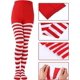 thumbnail image 4 of L 2 Pares Medias Medias A Rayas Disfraz De Elfo Navideño, 4 of 5
