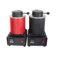 thumbnail image 4 of Melting Furnace 2kg Portable Graphite Crucible Furnace High Temperature Small Metal Melting Furnace 1400W, 4 of 6