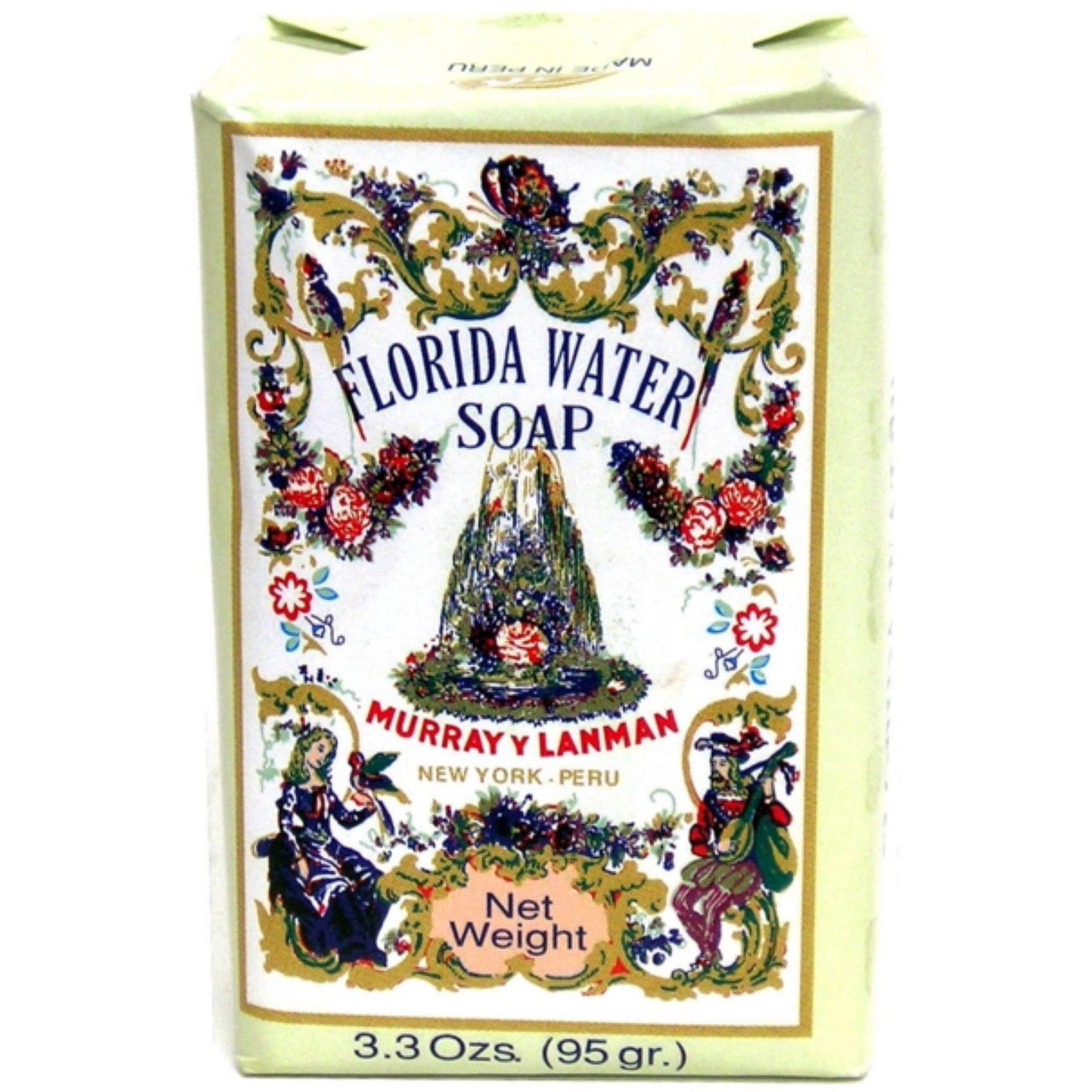 Florida Water Bar Soap 3.3 oz (Pack of 4)