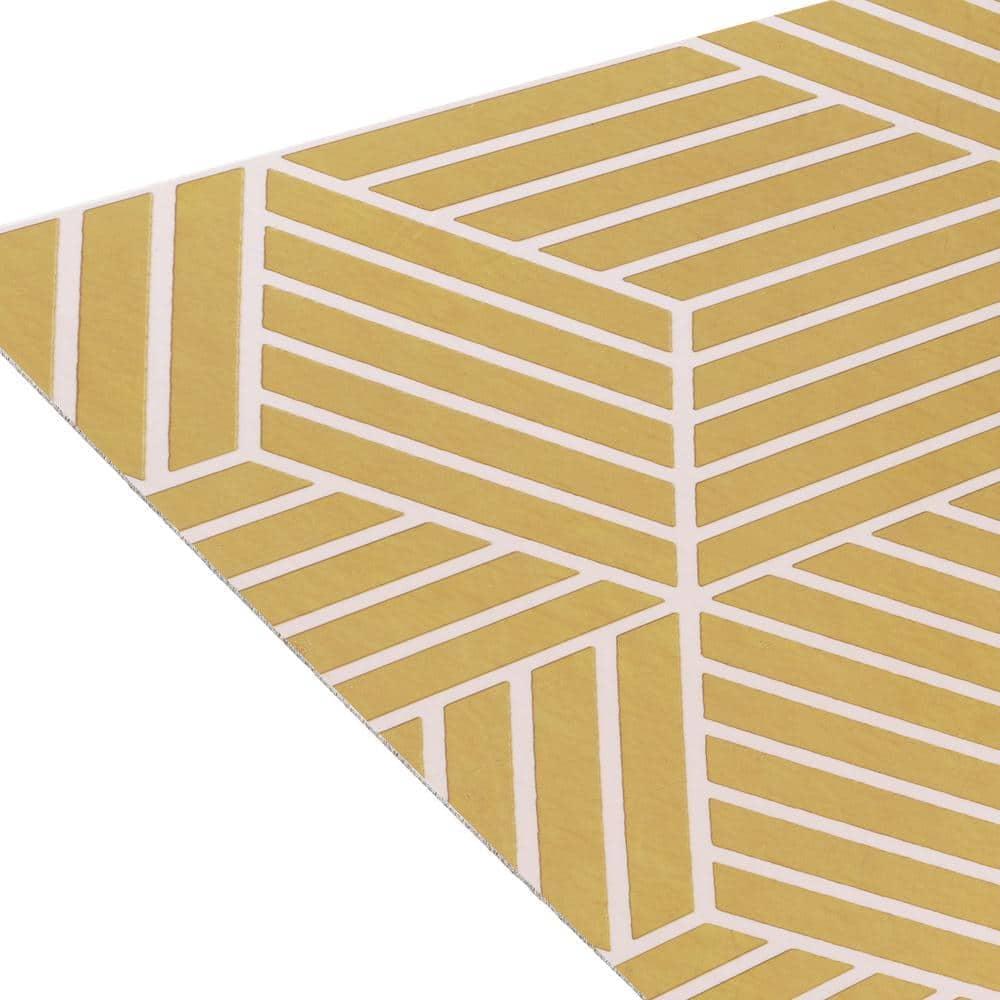 Depot Esh 12x12 Self Adhesive Vinyl Floor Tile - Latte - 20 Tiles/20 sq. ft.