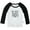 Long Black Raglan T-shirt, variant on My Aunt And I Got In Trouble Today Funny T shirt For Baby, Newborn Babies T-shirts, Infant Tops, 0-24M Kids Graphic Tees Clothing (Long Pink Raglan T-shirt, 0-6 Months)