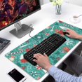 thumbnail image 2 of Long Mouse Pads for Desk,Green Christmas Baking Pattern Desk Mats on Top Of Desks, Desk Mouse Pad Extra Large with 3mm Non-Slip Base and Stitched Edge for Gaming,Office,Work,Home 31.5x15.7in, 2 of 5