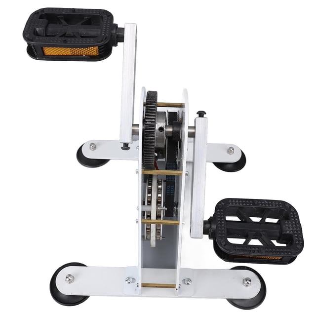 Foot Power Generator, 1-35V DC Output Double USB Interface 50W Pedal Generator for Home Outdoor Emergency