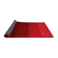 thumbnail image 2 of Ahgly Company Indoor Round Abstract Red Contemporary Area Rugs, 5' Round, 2 of 4