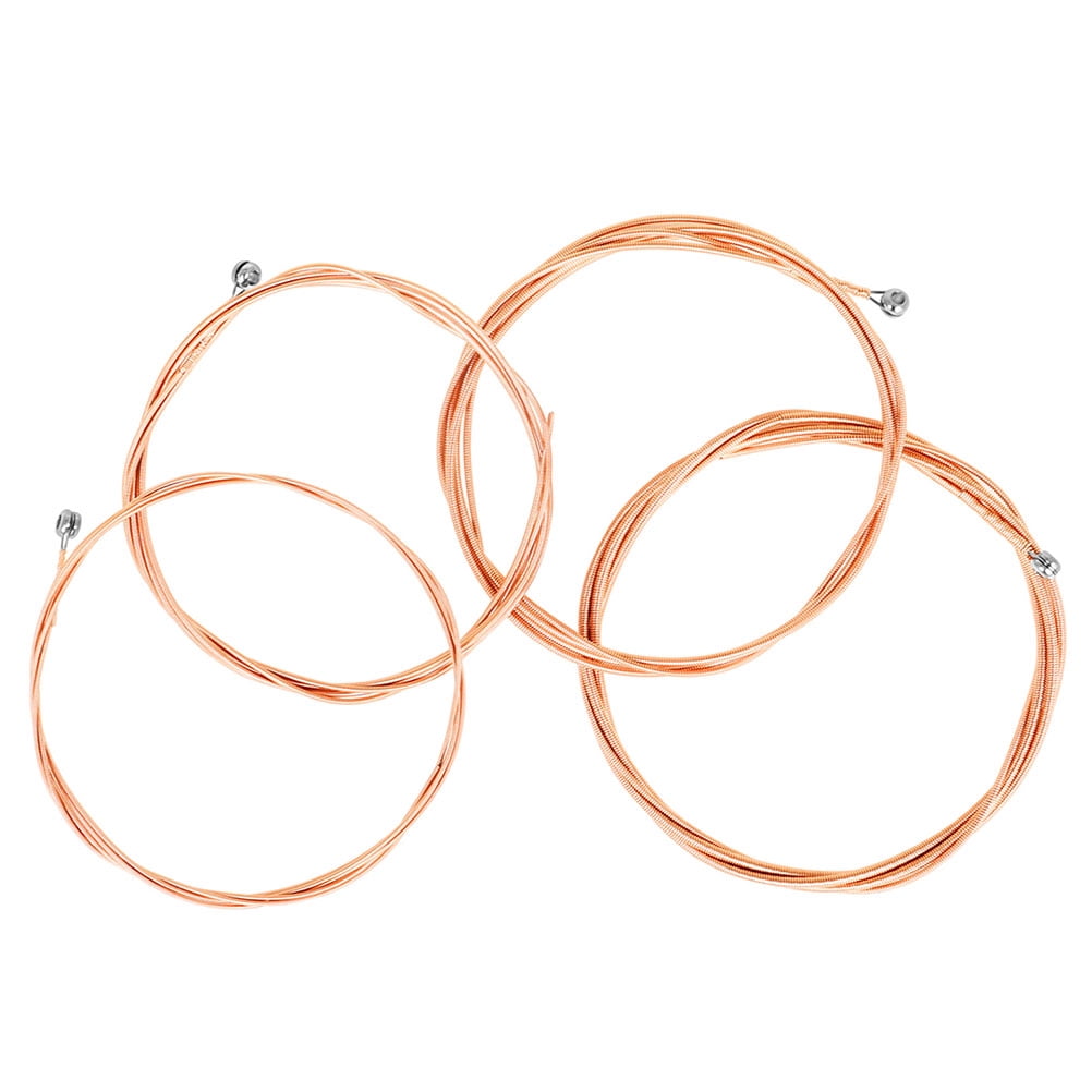 4 Pcs Wooden Bass Strings Bass Replacement Accessory Instrument Parts Bass Accessory Bass Parts