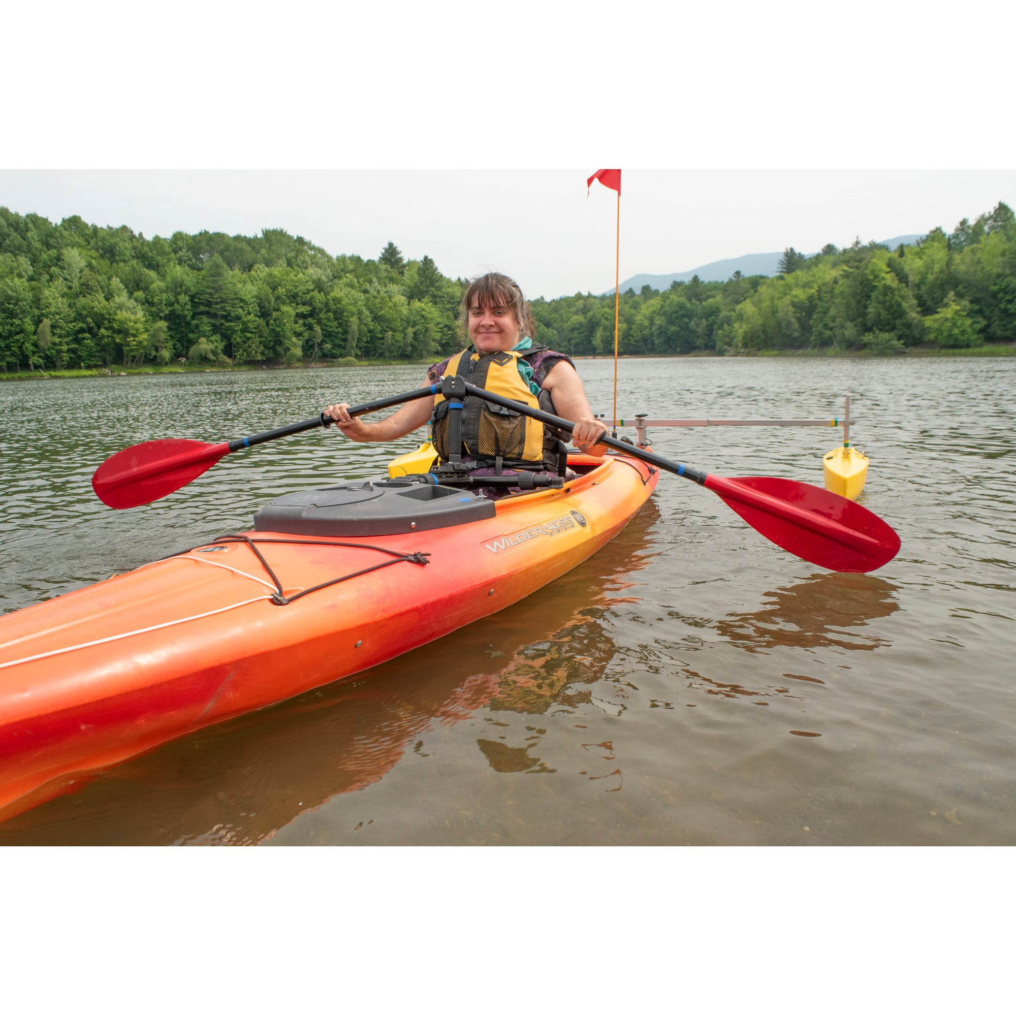 Versa Adaptive Kayak Paddle System for Sit by Angle Oar Inside Kayaks (Hinged Mount)