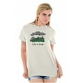 thumbnail image 4 of Hiking Fail Stormy Funny Outdoors Men's Graphic T Shirt Tees Brisco Brands 3X, 4 of 6
