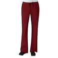 thumbnail image 1 of Core by Maevn Women's Flare Leg Scrub Pant, Black, 1 of 2