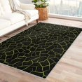thumbnail image 1 of Geometry Rugs for Living Room Bedroom - Modern Rug 4x6 - Art Carpet for Home Decor - Washable Non Slip Patterned Indoor Large Area Rug - Soft & Low Pile (ZN&630), 1 of 7