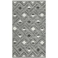 thumbnail image 5 of SAFAVIEH Montauk Katee Geometric Diamonds Area Rug, Black/Ivory, 3' x 5', 5 of 7