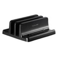 thumbnail image 2 of Laptop Stand Vertical Holder Notebook Dock with Adjustable Width for Home Office Desks and Workstations, 2 of 9