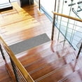thumbnail image 3 of Non-slip Stair Treads, Step Pads with Tpr Self-adhesive Backing, Brushed Embossed Surface, Washable & Reusable for Wood, Tile, and Glass Stairs, Ideal for Families with Minors and Pets, 3 of 4
