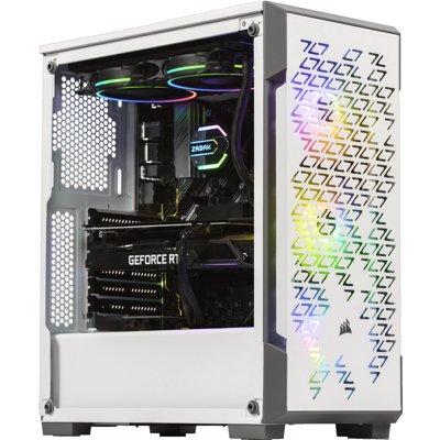 Velztorm Azcia Gaming Desktop PC (AMD Ryzen 7 - 5800X 8-Core, GeForce RTX 3050, 64GB RAM, 256GB PCIe SSD + 2TB HDD (3.5), Wifi, USB 3.2, HDMI, Display Port, Win 10 Pro)