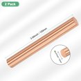 thumbnail image 3 of Uxcell 2-Pack Copper Round Rod 12mm x 100mm T2 Copper Stock, 3 of 7