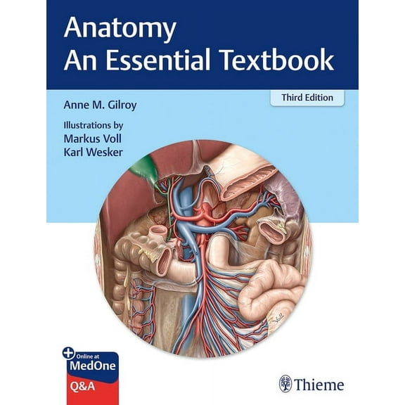 Thieme Illustrated Reviews Anatomy - An Essential Textbook, (Paperback)