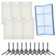 thumbnail image 2 of Filters and Side Brushes Kit for Efficient Cleaning with For Erabros RS1, 2 of 6
